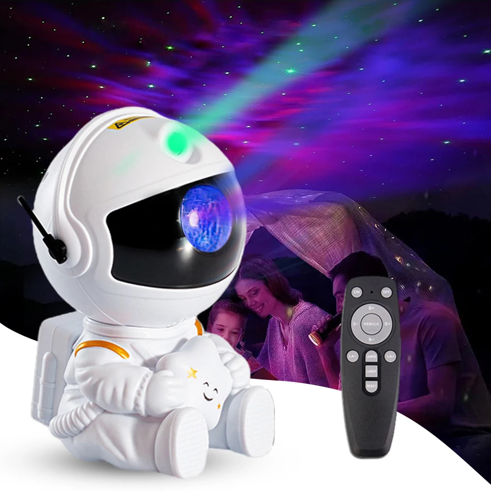 Galaxy Star Projector Night Light: Transform Your Bedroom! - shabanii